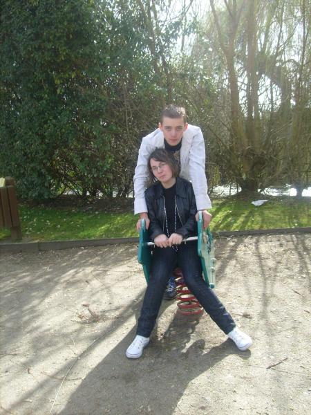 In the park..lol